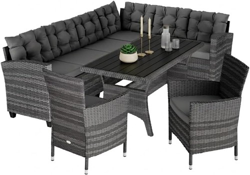 Casaria seat rattan garden - 8,