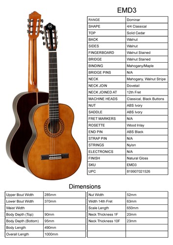 Guitar classical tanglewood - guitar,, classical,