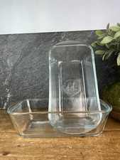 2 Vintage Glasbake USA J522