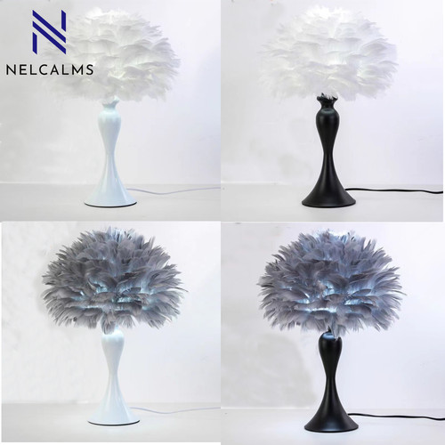 Goose feather bedside table - goose,