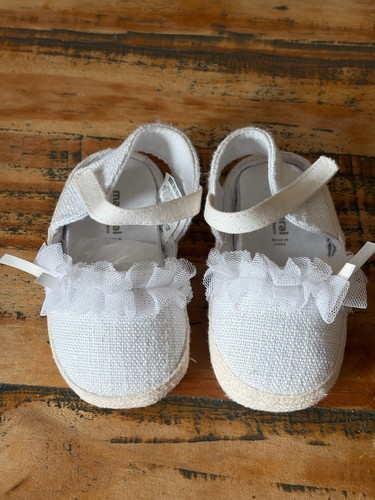Mayoral baby white shoes - white,