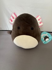Squishmallow 8inch Jaelyn The Black Axolotl With Tag