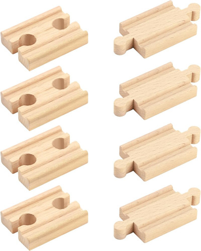8pcs wooden train - 8pcs,