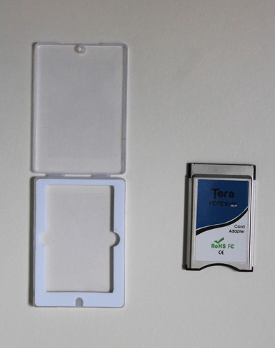 Pcmcia card adapter adapt sd - pcmcia,