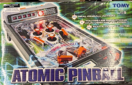 Tomy atomic arcade pinball - tomy,
