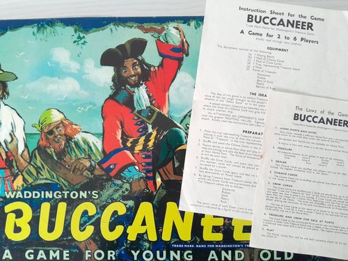 Waddingtons buccaneer 1958 - waddingtons,