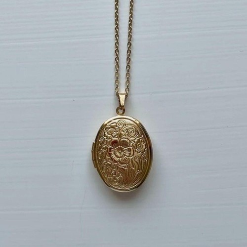 Gold plated flower floral