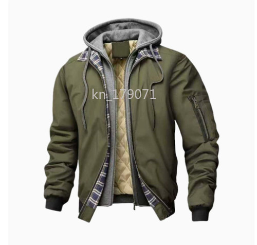 Men hooded jacket - men's,