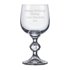 Personalised 50ml crystal - personalised, port