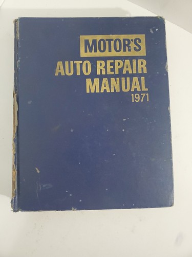 1965 1971 motor auto repair - 1965-1971, motor's