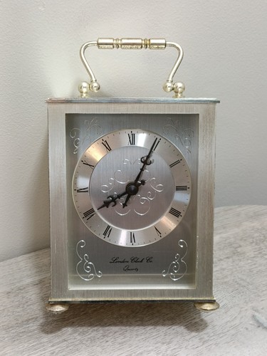 Silver tone quartz battery - quartz,