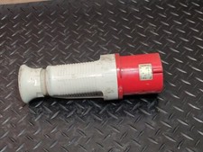 Walther Plug 63 Amp 415 Volts 3 phase coupler 4 PIN - Used