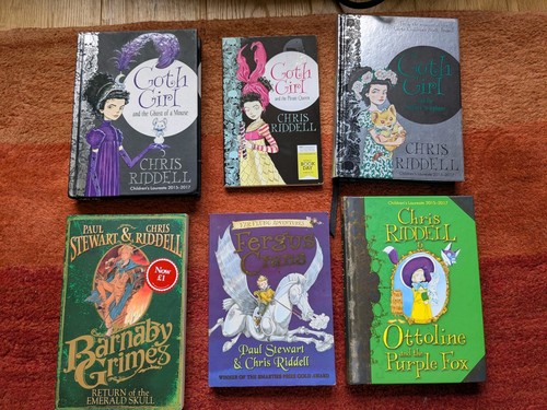 Chris riddell books joblot - riddell,