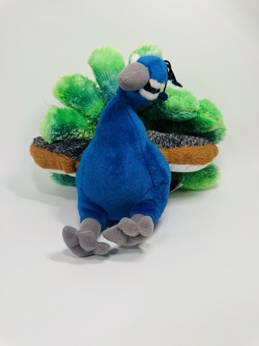 Wild republic peacock plush - peacock, 9"