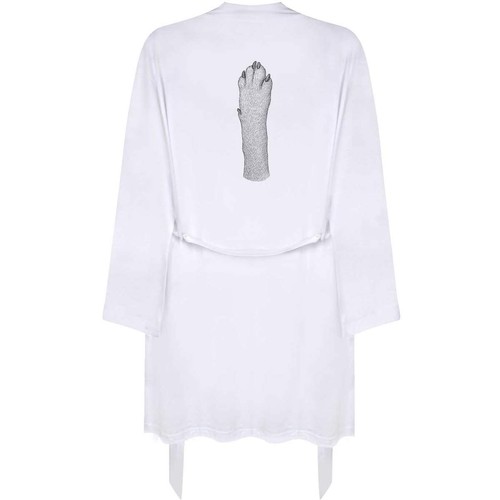 Dog paw dressing gown robe - paw',