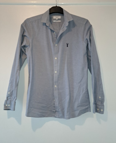 Mens dog tooth long sleeve - dog,