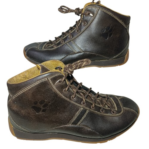 Jack wolfskin brown leather - brown,