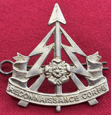 49th (West Riding) Reconnaissance Regiment (RAC) British Military Cap Badge