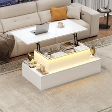 Lift Top Coffee Table LED