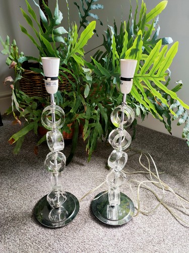 Heavy vintage bhs table - x2,