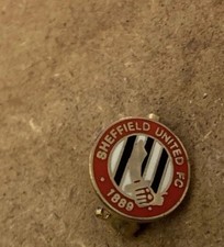 Old 80’s Sheffield United Badge Old Enamel