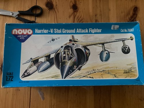Novo frog harrier gr1 - harrier, 1:72