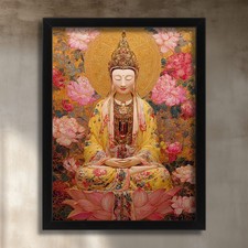 Guanyin Goddess Art Print