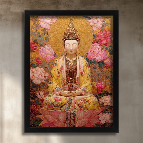 Guanyin goddess art - guanyin,