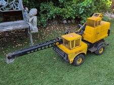 VINTAGE TONKA MIGHTY CRANE TRUCK STEEL 1970s 1980s TOY CONSTRUCTION VEHICLE