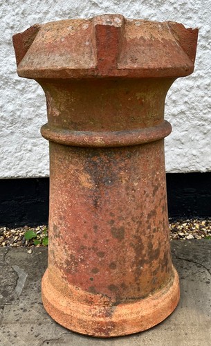 Vintage chimney terracotta - vintage,