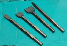 4pc Breaker Hex Chisel Flat Point Makita HM1200K HK1400K  HR3850K  HR5000K Drill