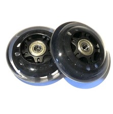 MICRO MAXI SCOOTER Replacement Rear Wheels - Transparent - Including Bearings 