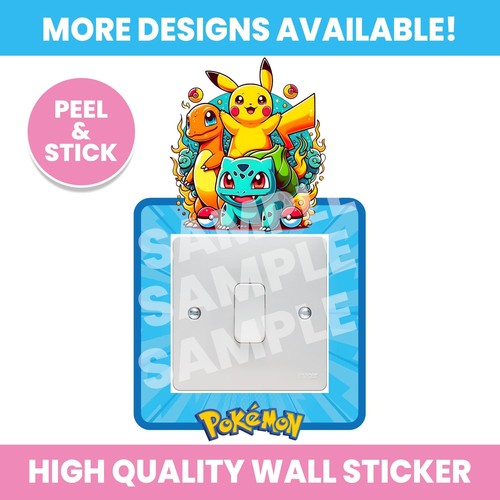 Pokemon light switch surround - light,