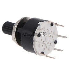 SR16MM Rotary Switch 2 Pole 3