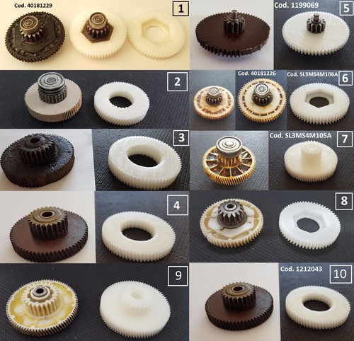 Gear for engine slush machine - engine,