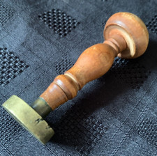 Antique Georgian Brass Wax