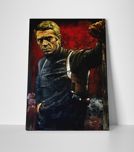 Steve mcqueen painting poster - painting,
