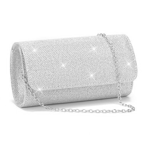 Rhinestone evening clutch - rhinestone,