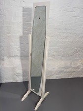 Vintage Cheval Mirror White