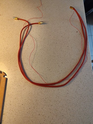 Chord crimson tonearm cable - chord, tonearm.cable
