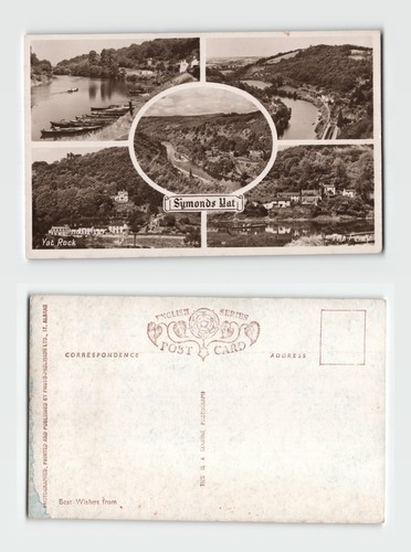 Postcard symonds yat river - -,