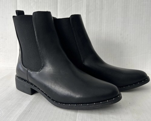 Ladies black chelsea style - black,