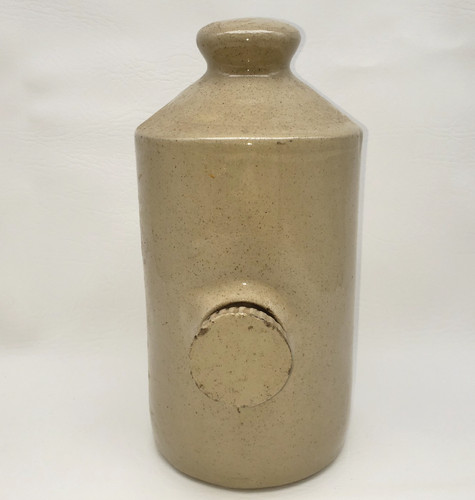 Vintage stoneware bed warmer - vintage,