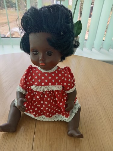 Vintage black doll - vintage,
