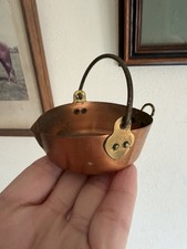Small Antique Copper Stock Pot