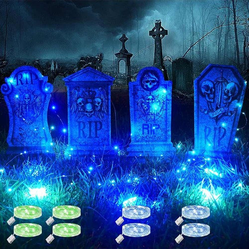 Spooky halloween tombstone set - halloween,