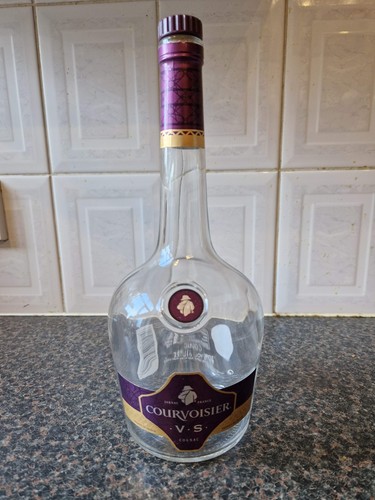 Courvoisier cognac empty - courvoisier,