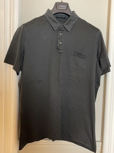 Prada satin feel polo shirt - feel, t-shirt