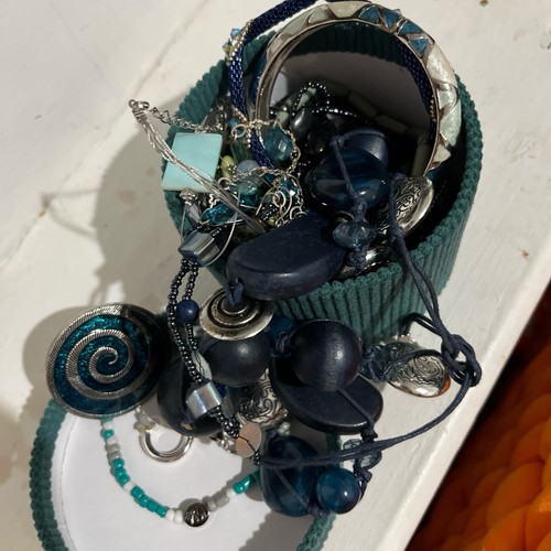 Blue mystic themed - mystic, jewllery