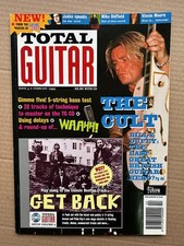 CULT TOTAL GUITAR #3 MAGAZINE FEBRUARY 1995 - Billy Duffy cover with more inside